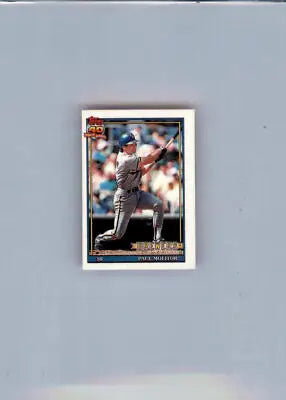 Paul Molitor - 1991 Topps Micro - #95 - Baseball - Baseball Card Single
