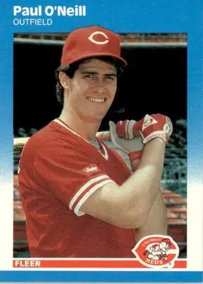 Paul O’Neill - 1987 Fleer Update - #U-94 - Baseball - Baseball Card Single