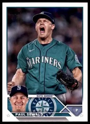 Paul Sewald 2023 Topps #207 Seattle Mariners