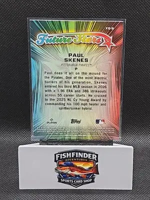Paul Skenes 2026 Topps Chrome #FS-9 Future Stars Pittsburgh Pirates - Baseball Card Single