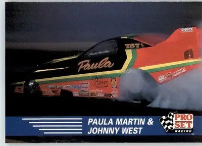 Paula Martin’s Car - 1991 Pro Set NHRA - #80 - Racing - Racing Card Single
