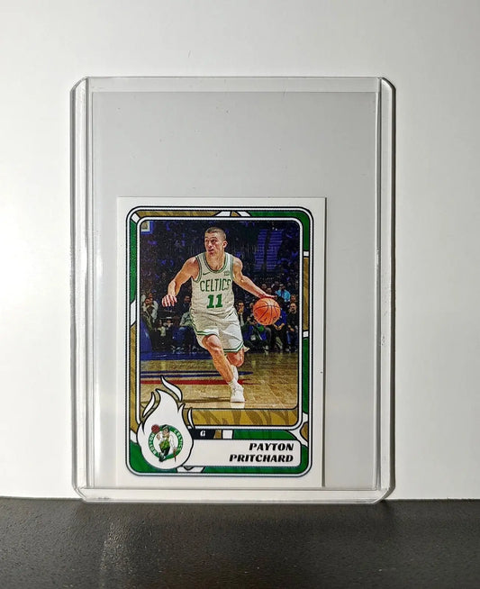 Payton Pritchard 2024-25 Panini NBA #118 Sticker Card Boston Celtics - Basketball Card Single