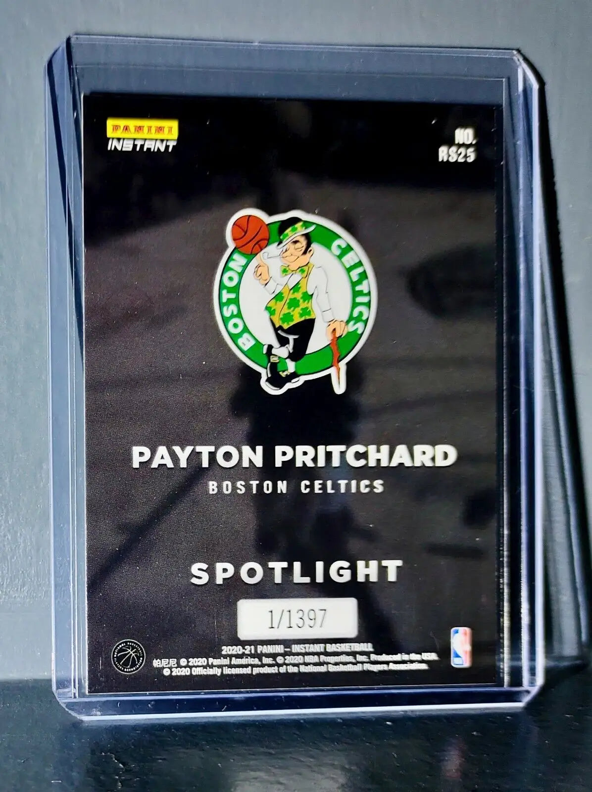 Payton Pritchard Rookie Spotlight 2020-21 Panini NBA #25 Card 1 of 1397 - Basketball Card Single