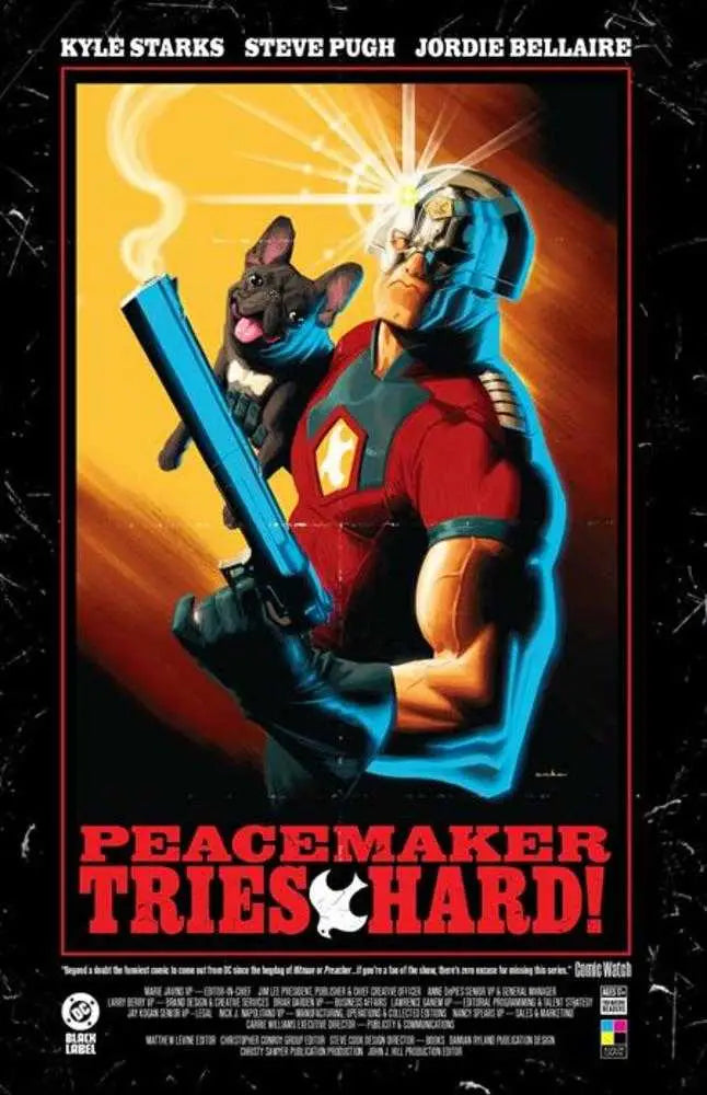 Peacemaker Tries Hard TPB (Mature) - Comic Book