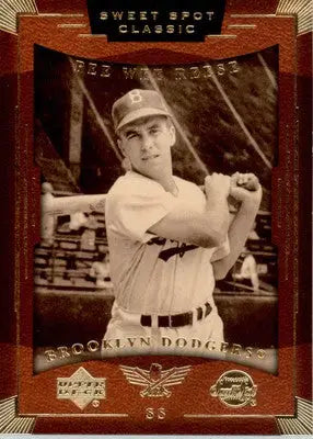 Pee Wee Reese - 2004 Upper Deck Sweet Spot Classic - #63 - Baseball - Baseball Card Single