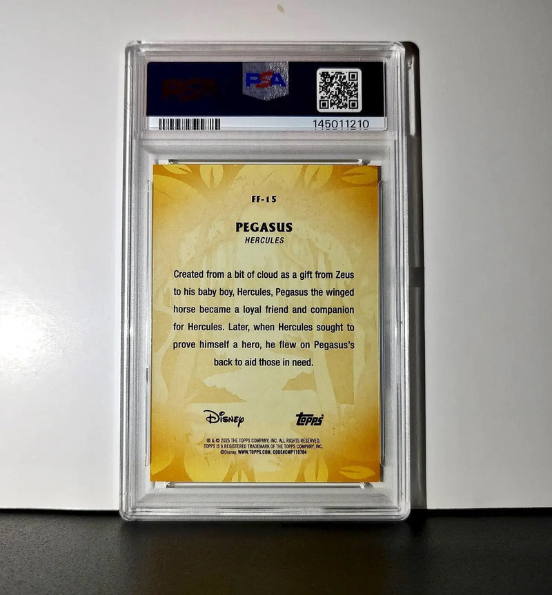 Pegasus 2025 Topps Disney #FF-15 Furry Friends Card Hercules PSA 9 - Non-Sports Card Single