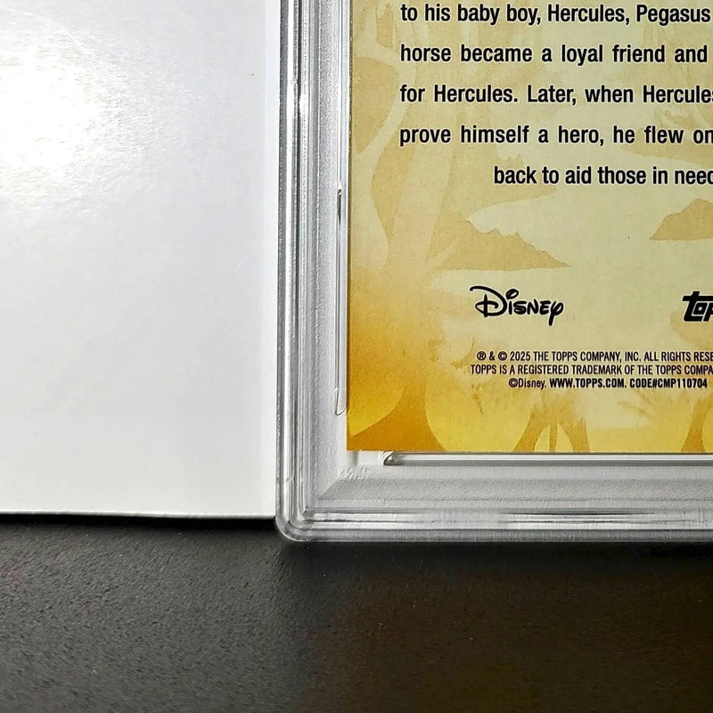 Pegasus 2025 Topps Disney #FF-15 Furry Friends Card Hercules PSA 9 - Non-Sports Card Single