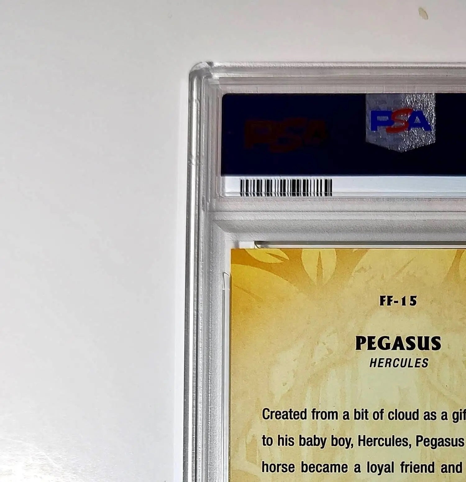Pegasus 2025 Topps Disney #FF-15 Furry Friends Card Hercules PSA 9 - Non-Sports Card Single