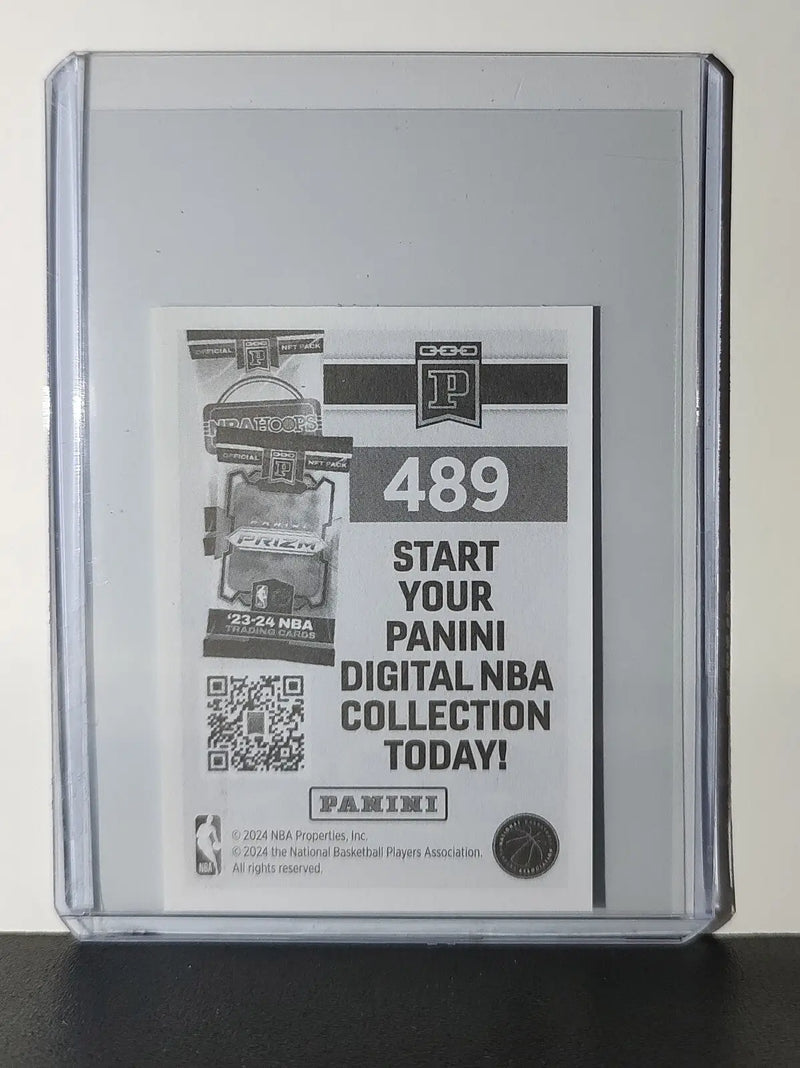Peja Stojakovic Legends 2024-25 Panini NBA #489 Sticker Card Sacramento Kings