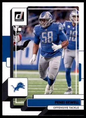 Penei Sewell 2022 Donruss #86 Detroit Lions - Football Card Single