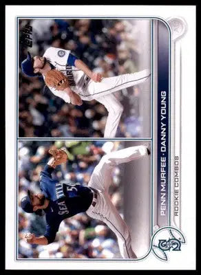 Penn Murfee / Danny Young RCOM Rookie 2022 Topps Update #US220 Seattle Mariners - Baseball Card Single