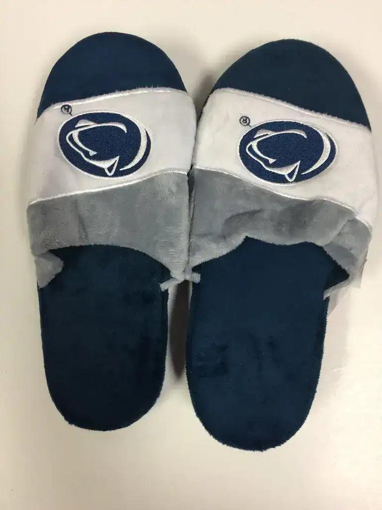 Penn State Nittany Lions Mens Colorblock Slide Slippers - Apparel