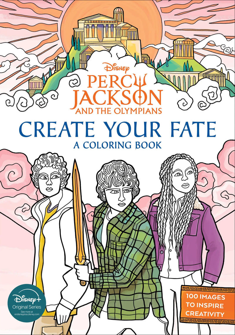 Percy Jackson And The Olympians: Create Your Fate: A Coloring Book - General Merchandise