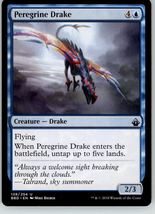 Peregrine Drake - Battlebond - 128 - LP Magic: The Gathering - Magic Card Single
