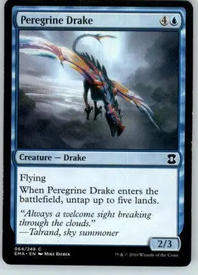 Peregrine Drake - Eternal Masters - MP - #64 - Magic Card Single