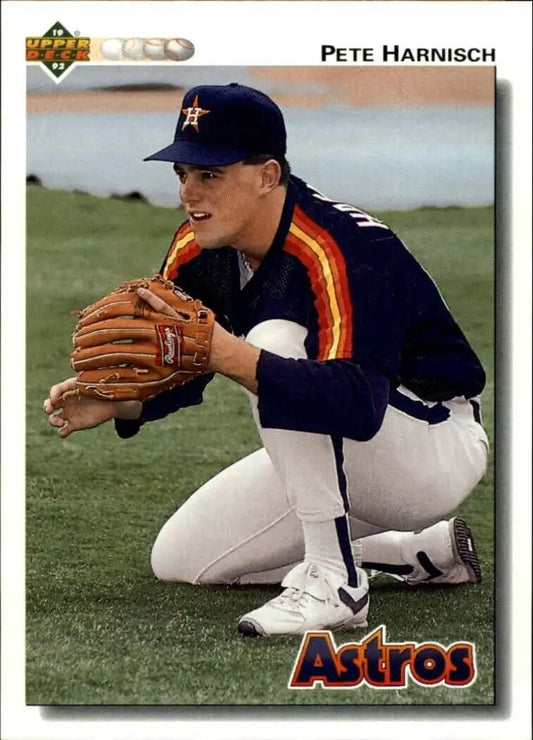 Pete Harnisch 1992 Upper Deck MLB #635 Baseball Card Houston Astros - Baseball Card Single