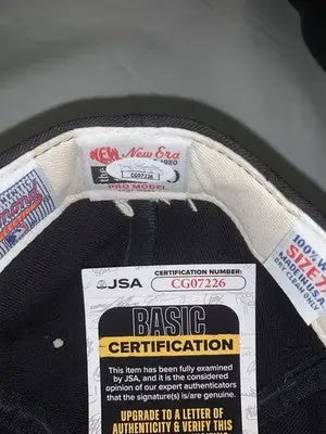 Pete Harnisch Signed Houston Astros (1994) Autographed Baseball Cap Hat JSA - Sports Memorabilia