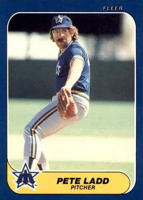 Pete Ladd - 1986 Fleer Update - #U-63 - Baseball - Baseball Card Single