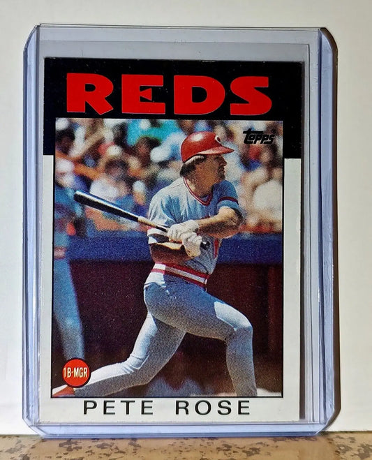 Pete Rose 1986 Topps MLB #1 Baseball Card Philadelphia Phillies - Baseball Card Single