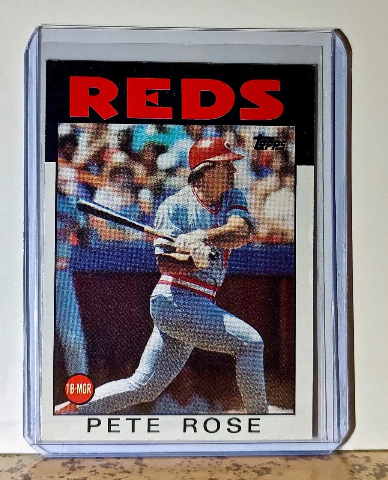 Pete Rose 1986 Topps MLB #1 Baseball Card Philadelphia Phillies - Baseball Card Single