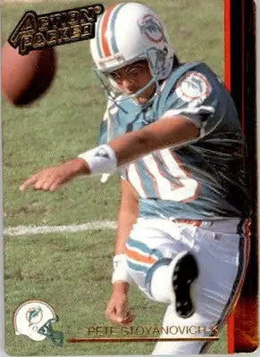 Pete Stoyanovich - 1992 Action Packed - #146 - Football - Football Card Single