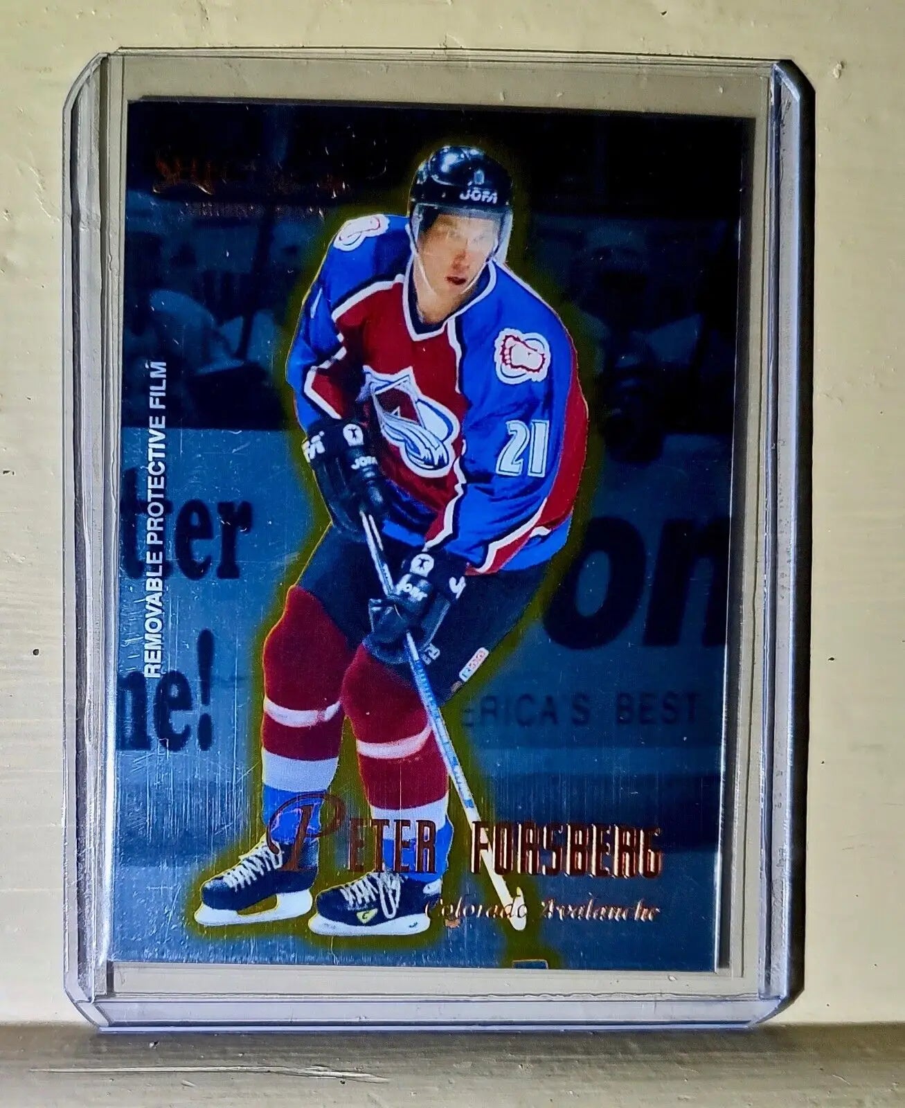 Peter Forsberg 1995-96 Pinnacle Select #68 Hockey Card Philadelphia Flyers - Hockey Card Single