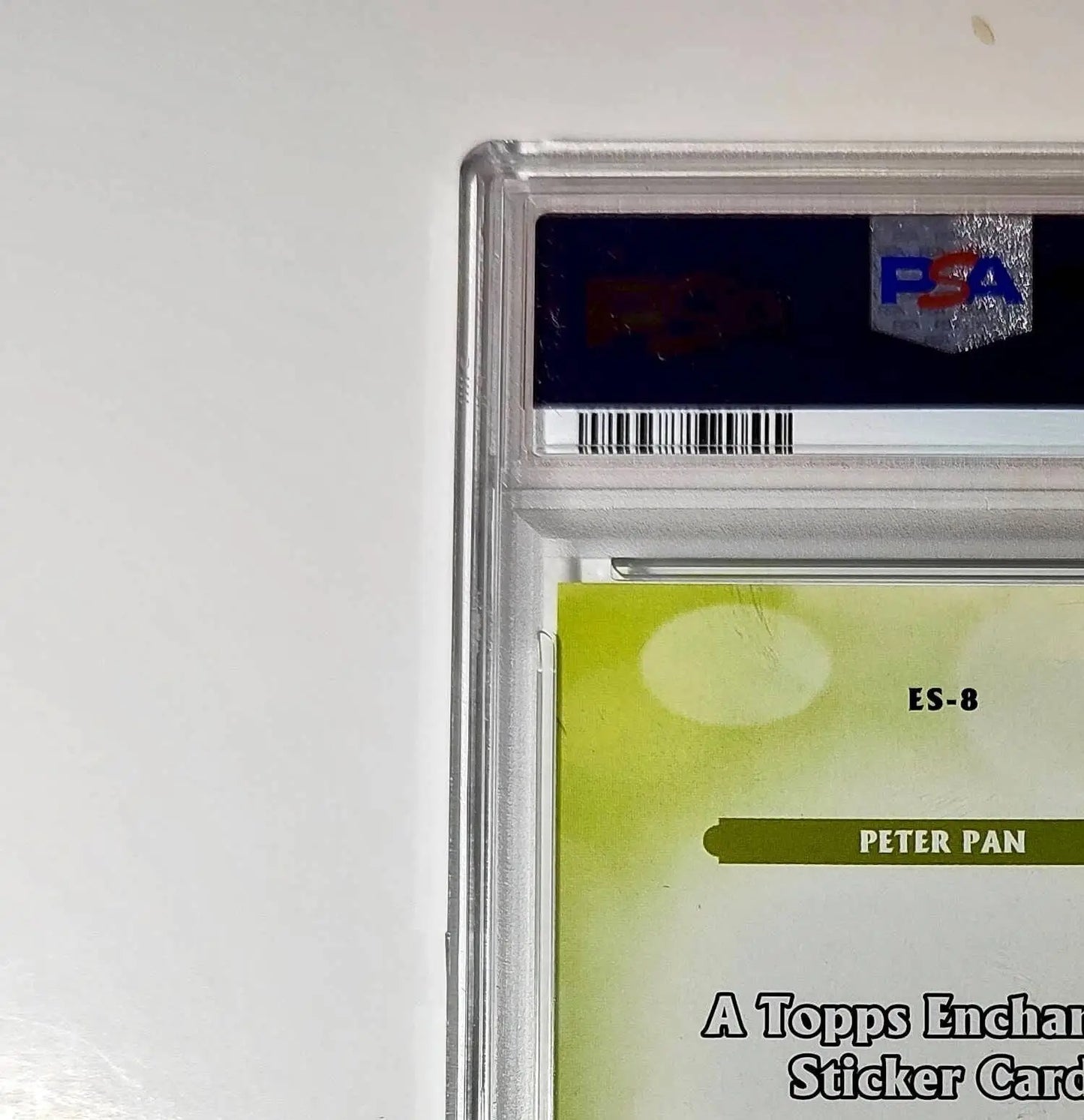 Peter Pan 2025 Topps Disney #ES-8 Enchanted Sticker Card Peter Pan PSA 8 - Non-Sports Card Single