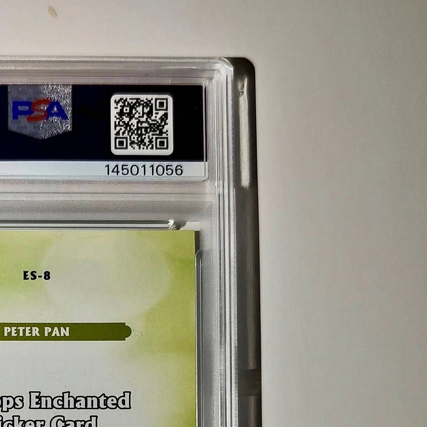Peter Pan 2025 Topps Disney #ES-8 Enchanted Sticker Card Peter Pan PSA 8 - Non-Sports Card Single