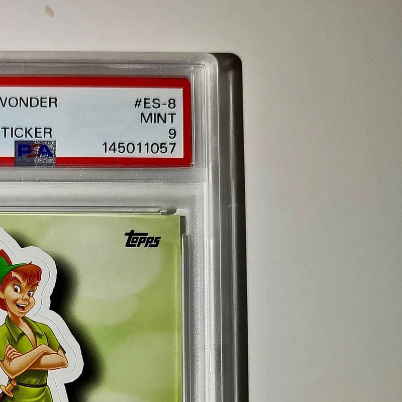 Peter Pan 2025 Topps Disney #ES-8 Enchanted Sticker Card Peter Pan PSA 9 - Non-Sports Card Single