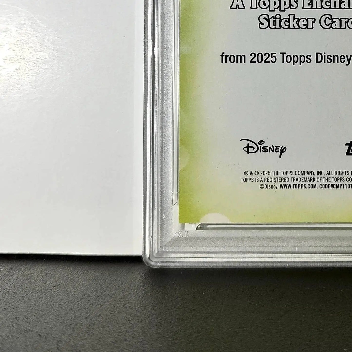 Peter Pan 2025 Topps Disney #ES-8 Enchanted Sticker Card Peter Pan PSA 9 - Non-Sports Card Single