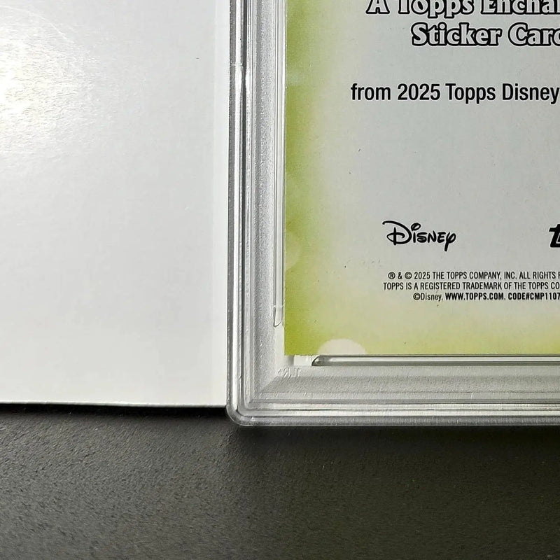 Peter Pan 2025 Topps Disney #ES-8 Enchanted Sticker Card Peter Pan PSA 9 - Non-Sports Card Single