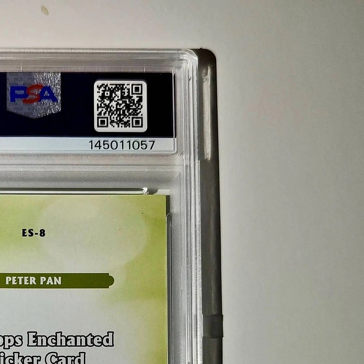 Peter Pan 2025 Topps Disney #ES-8 Enchanted Sticker Card Peter Pan PSA 9 - Non-Sports Card Single