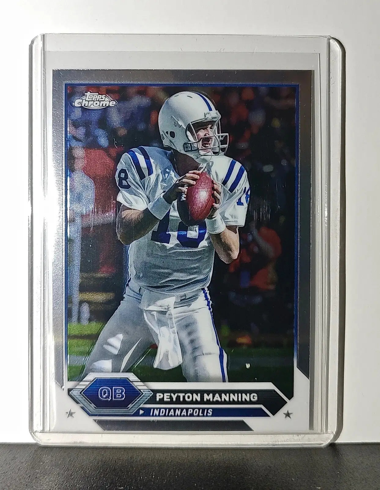 Peyton Manning 2023 Topps Chrome NFL #11 Football Card Indianapolis Colts - Football Card Single