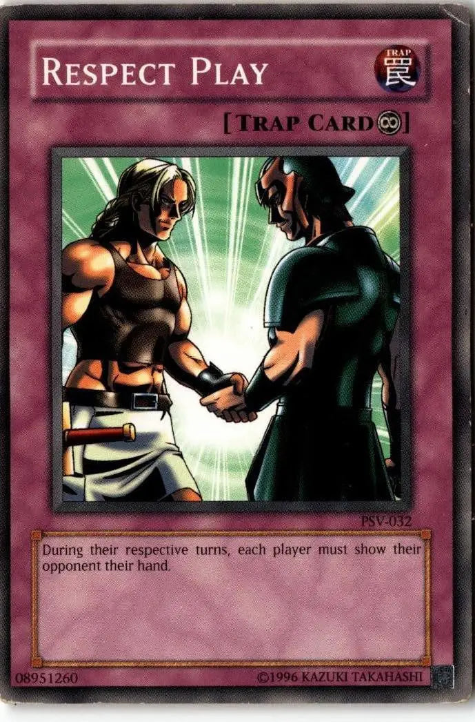 Pharaoh’s Servant #PSV-032 Respect Play - Yu-Gi-Oh! Card Single