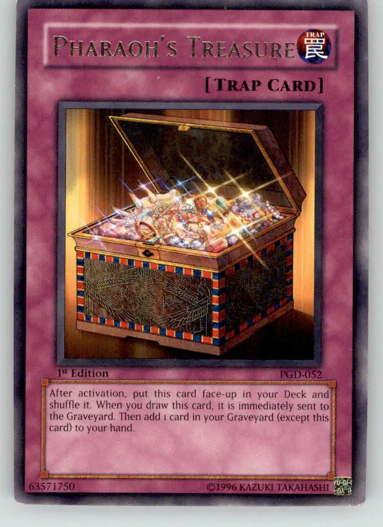 Pharaoh’s Treasure - Pharaonic Guardian - PGD-052 - 1st Edition HP Yu-Gi-Oh - Yu-Gi-Oh! Card Single
