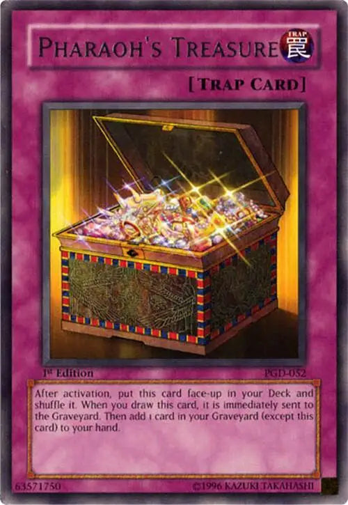 Pharaoh’s Treasure - Pharaonic Guardian - PGD-052 - 1st Edition MP Yu-Gi-Oh - Yu-Gi-Oh! Card Single