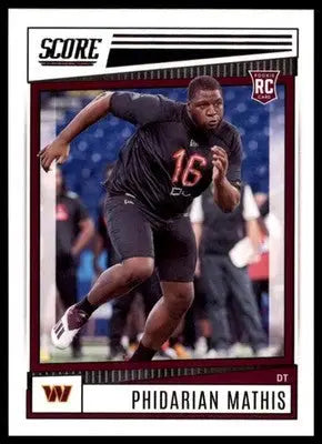 Phidarian Mathis Rookie 2022 Score #360 Washington Commanders