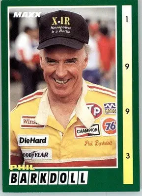 Phil Barkdoll - 1993 Maxx - #73 - Racing - Racing Card Single