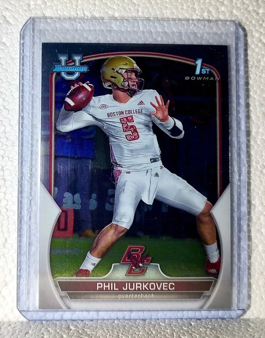 Phil Jurkovec 2022 Topps 1st Bowman U Football #35 Card Boston College - Football Card Single