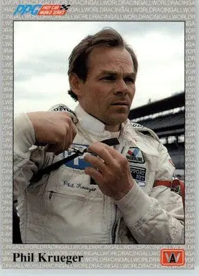 Phil Krueger - 1991 All World - #52 - Racing - Racing Card Single