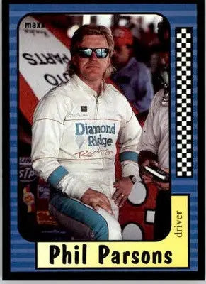 Phil Parsons - 1991 Maxx - #61 - Racing - Racing Card Single