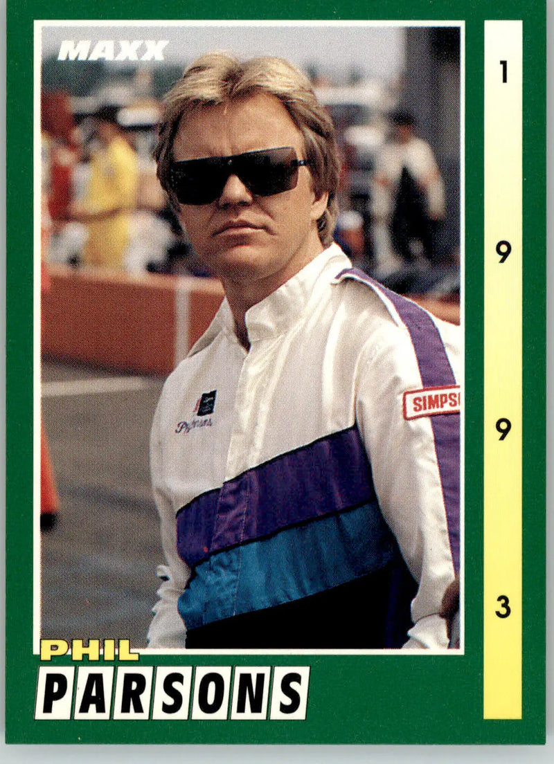 Phil Parsons - 1993 Maxx - #41 - Racing - Racing Card Single