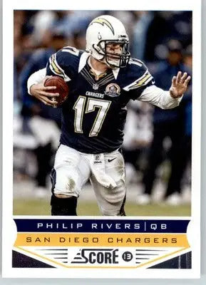 Philip Rivers - 2013 Score - #179 - Scorecard Football - Football Card Single