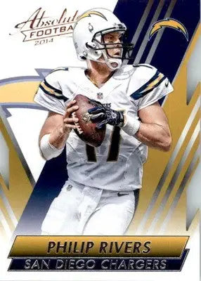 Philip Rivers - 2014 Panini Absolute - #90 - Retail Football - Football Card Single