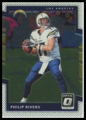 Philip Rivers 2017 Donruss Optic #76 Los Angeles Chargers - Football Card Single