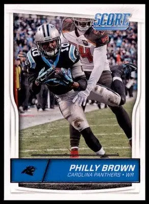 Philly Brown 2016 Score #47 Carolina Panthers