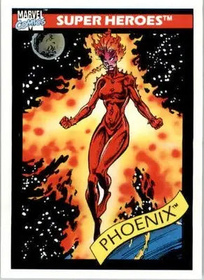 Phoenix - 1990 Impel Marvel Universe - #11 - Non_sport - Marvel Card Single