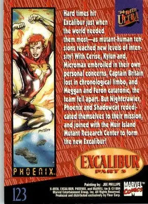Phoenix - 1994 Ultra X-Men - #123 - Non_sport - Non-Sports Card Single