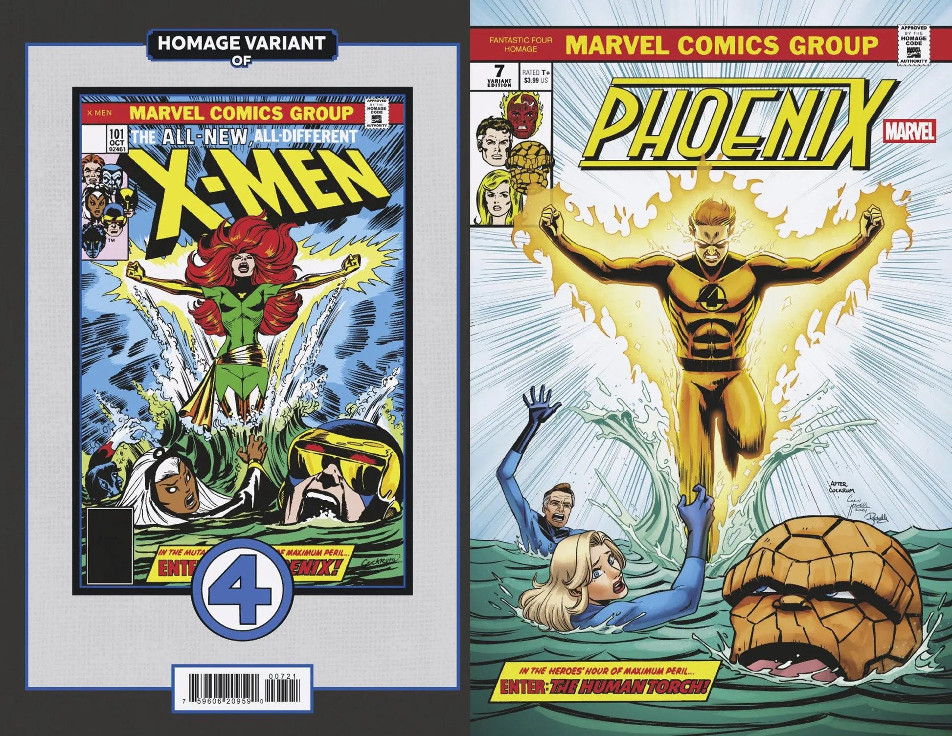 Phoenix #7 Corin Howell Variant with X-Men characters, ideal for trading cards collectors