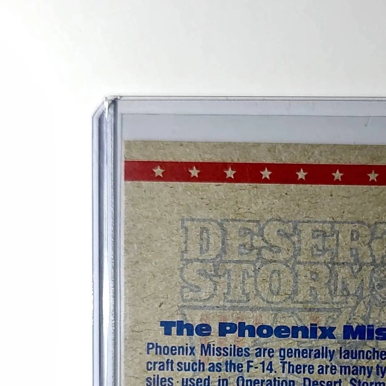 Phoenix Missile 1991 Topps Desert Storm #53 Card